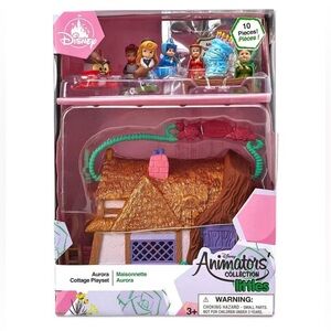 Disney Animators' Collection Littles Aurora Cottage Playset